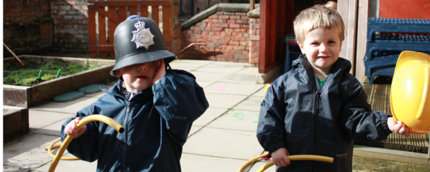 Outdoor Play at our Liverpool Day Nursery